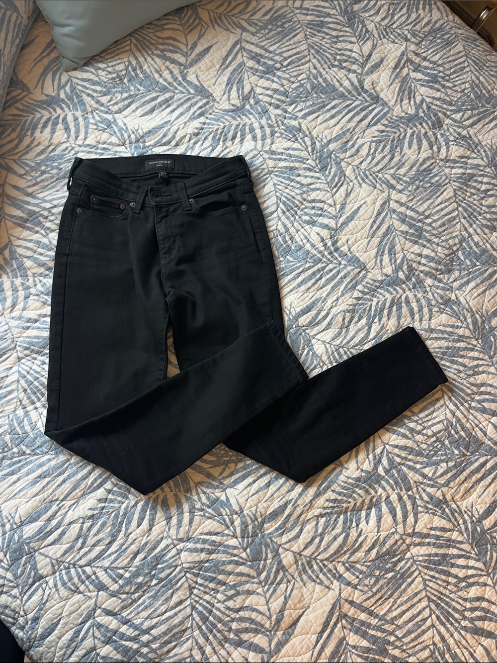 Banana Republic Skinny Black Jeans